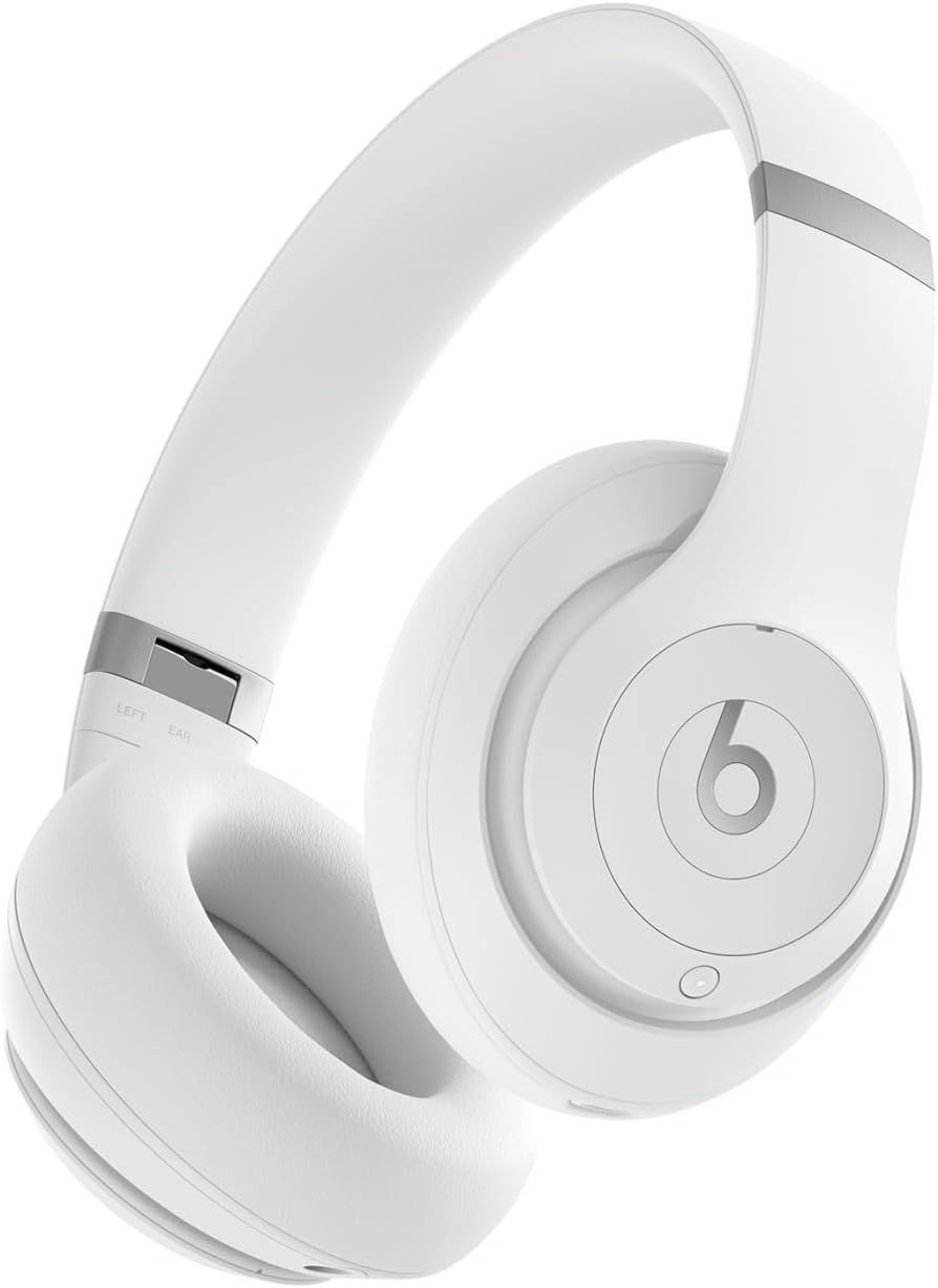 Beats Studio Pro - Casque Bluetooth avec réduction de bruit active - Blanc Mat