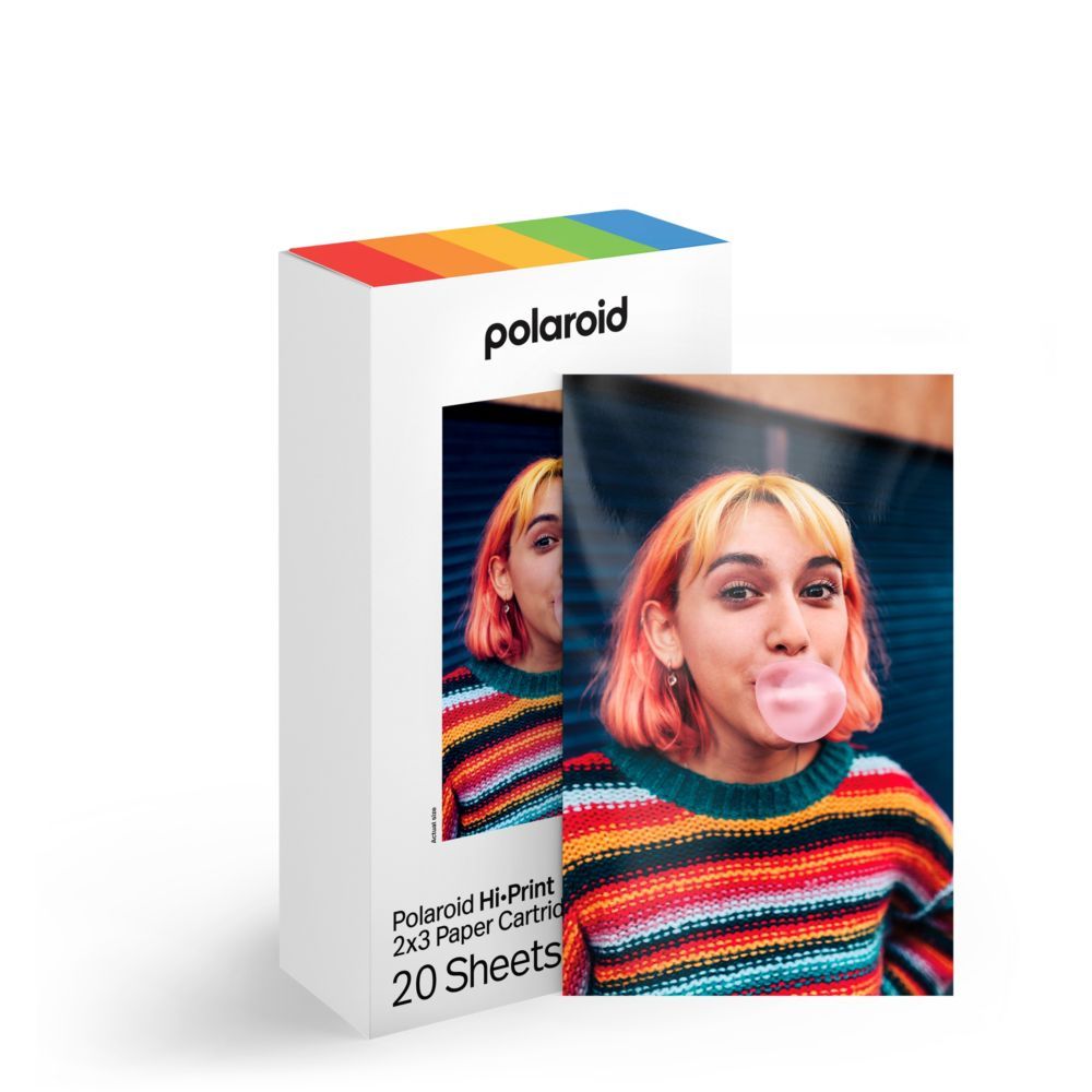 Pack de 2 Cartouches papier tout en un Polaroid Hi Print pour ’imprimante photo de poche - vue 3