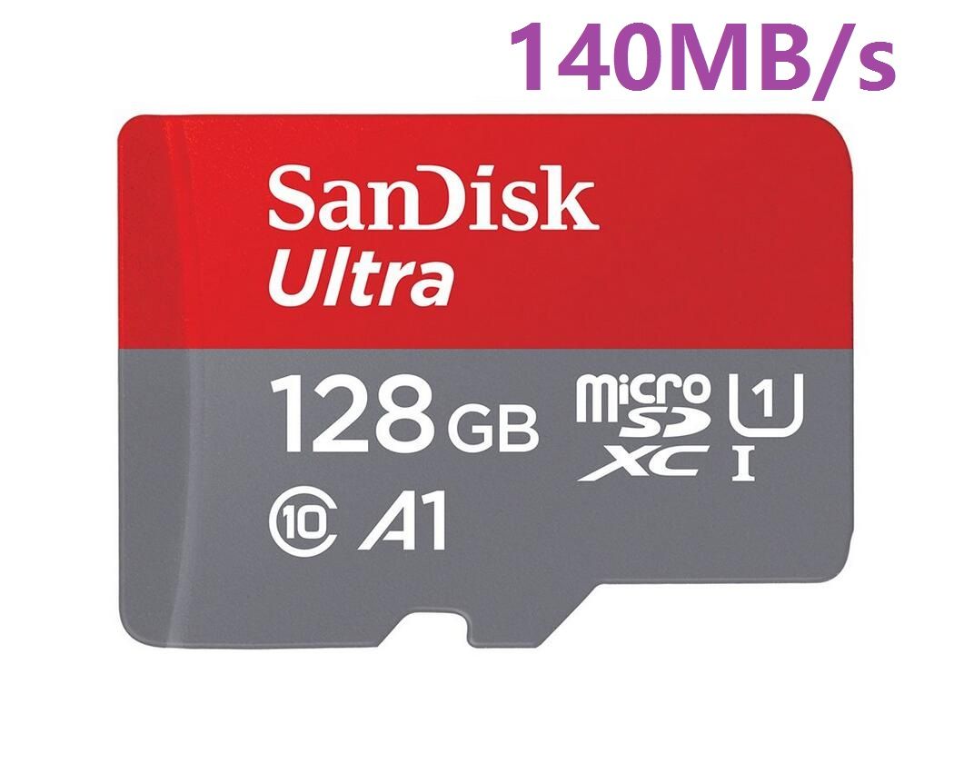 Carte MicroSD SDXC SANDISK ULTRA carte mémoire micro SDXC 140MB/ Classe 10 U1 A1 Adaptateur SD inclus