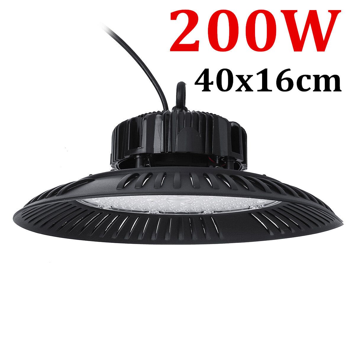 éclairage d'atelier de lampe UFO LED High Bay Light Engineering Industry100/150/200W, 200W