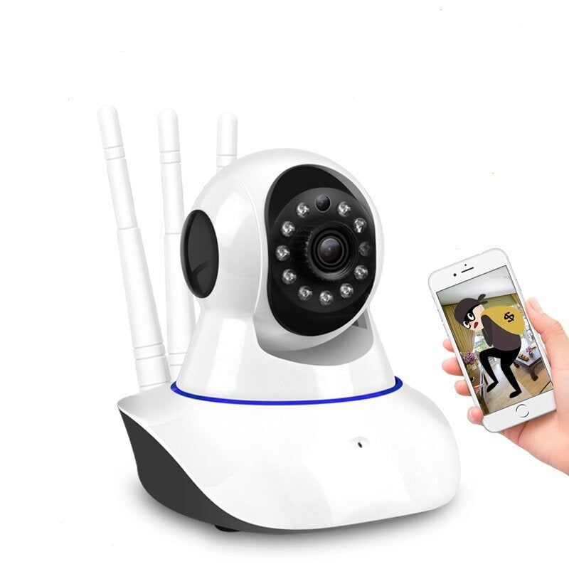 Caméra IP de sécurité à domicile caméra Wifi stockage d'enregistrement vidéo moniteur bébé interphone Vision nocturne YI loT app 2.4G 5G WiFi