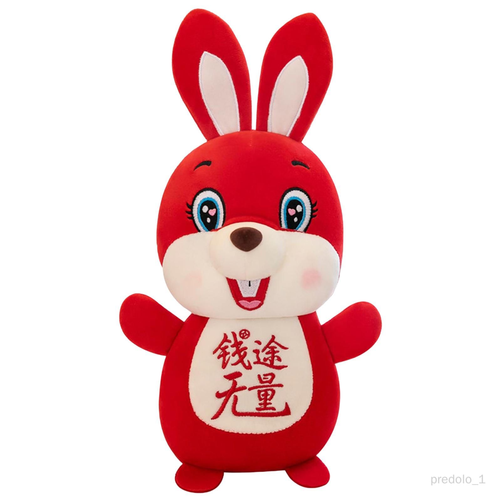  - Animal En Peluche Décoration Accessoire Dessin Animé Confortable Jouet Doux En Peluche Jouet Pour Bébé Nouvel An Célébration Mariage 25cm