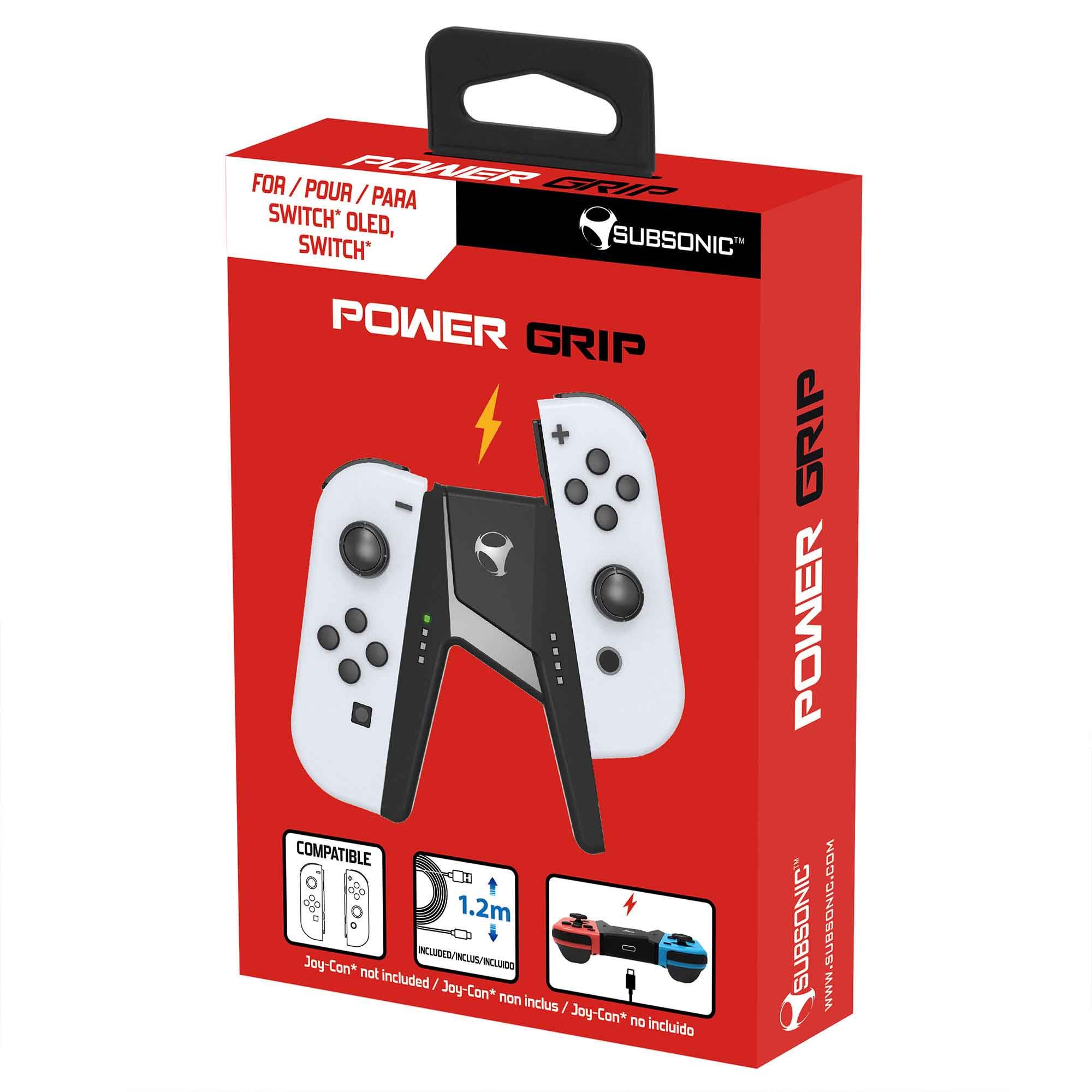 Subsonic Grip Support De Charge Pour Joycons Nintendo Switch