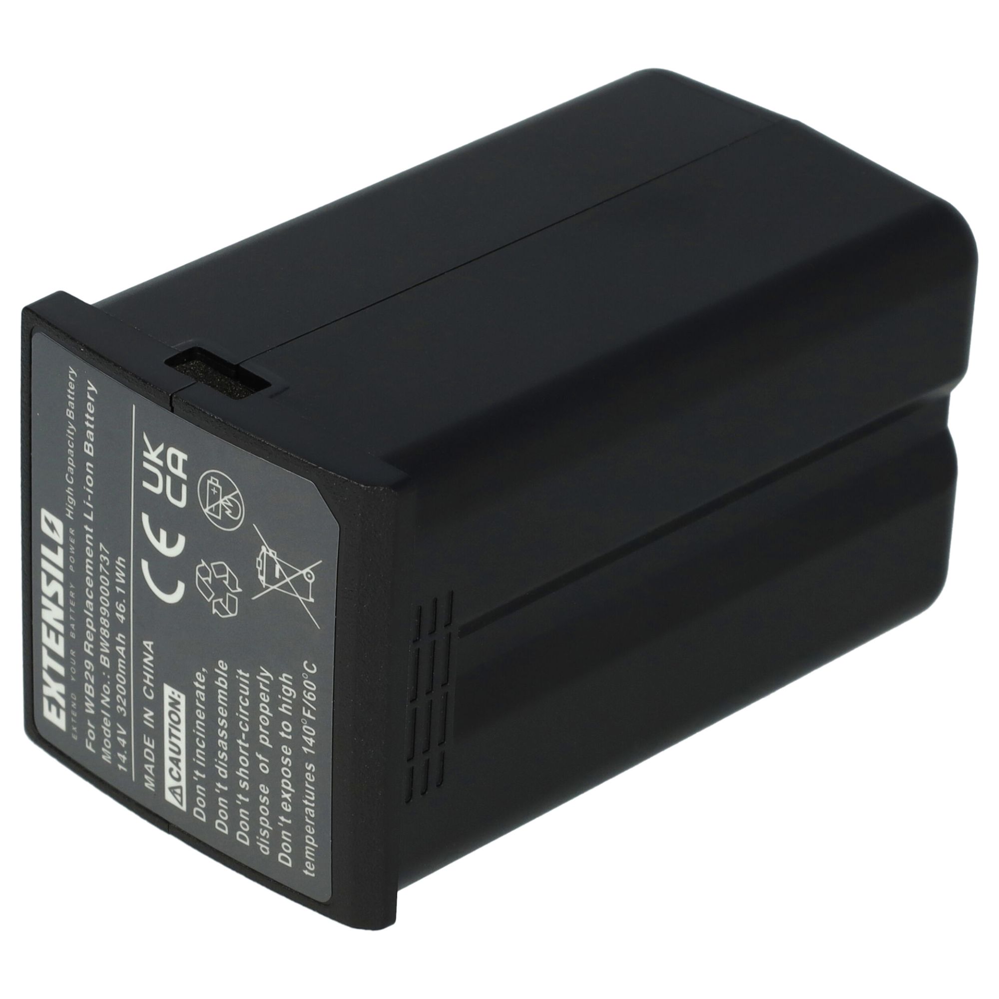 vhbw Batterie compatible avec Godox AD200, AD200 Pro flash d'appareil photo (3200mAh, 14,4V, Li-ion)