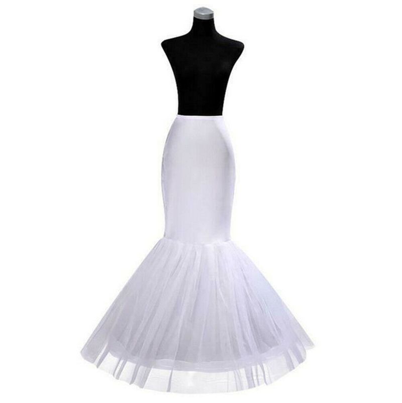 Jupon Crinoline Pour Patients",Sous-Jupe,Robe De Mariée,Cerceau,Lolita,Long Barrage,Glisse,Blanc,"Tulle Rockabilly