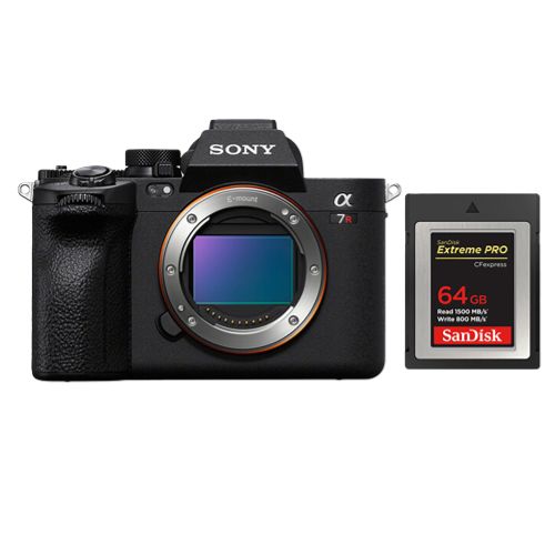 Sony A7R V + SanDisk CFexpress - vue 2