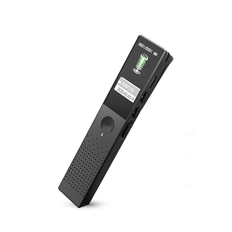 Enregistreur vocal HD 8 Go 16 Go 32 Go Audio numérique professionnel Dictaphone USB avec microphone pour réunion, 16 Go