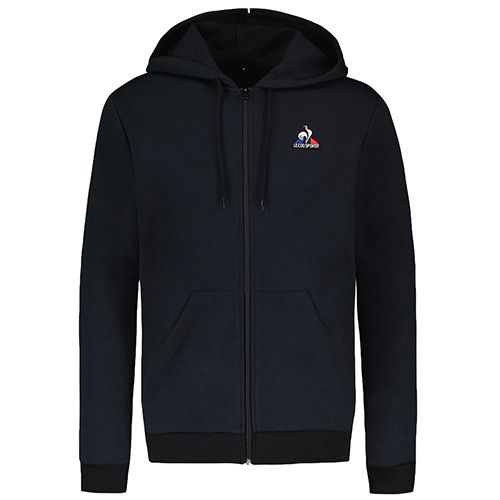 le coq sportif essentiels full zip hoody - M