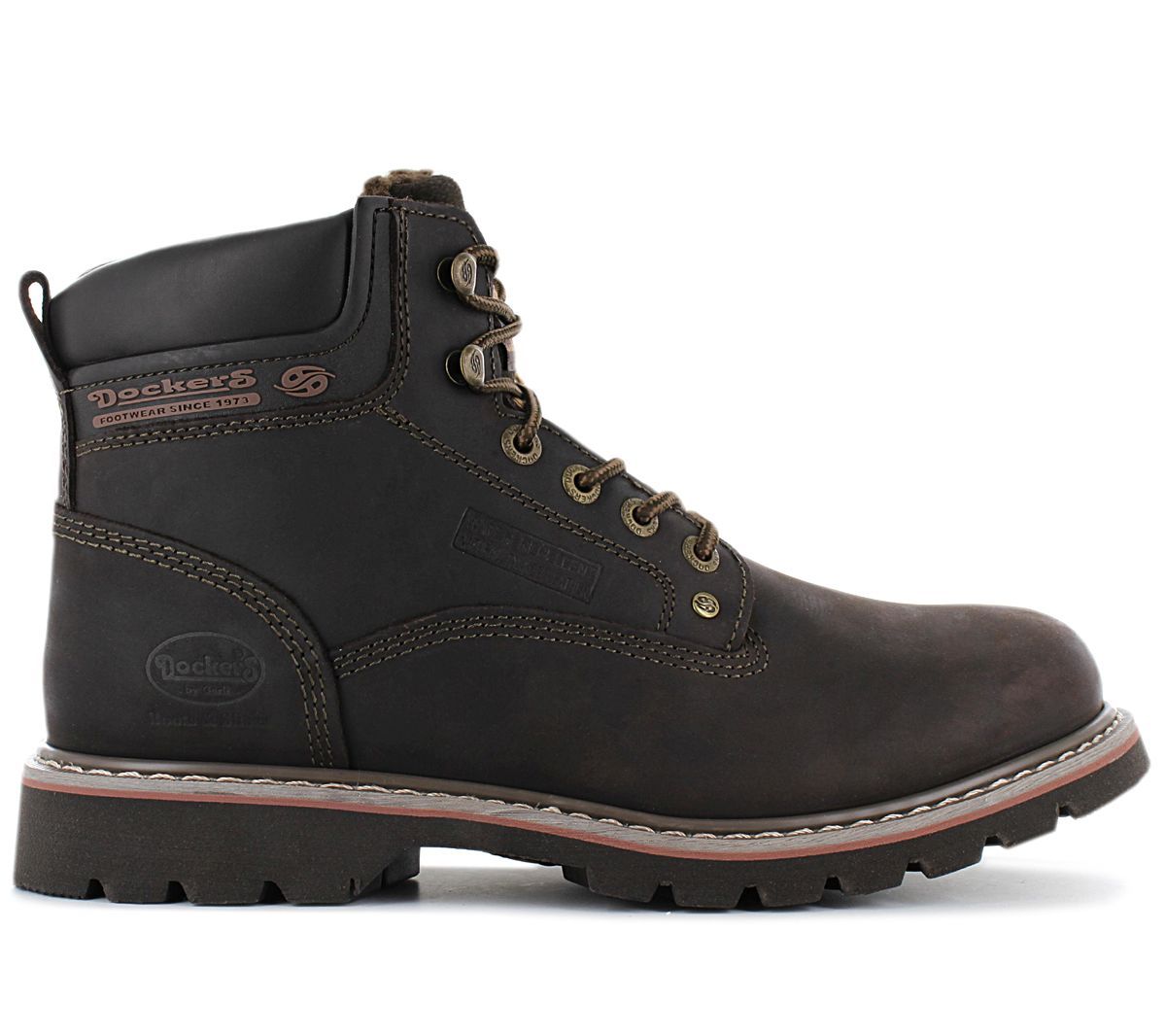 Dockers By Gerli Hommes Hiver Bottes Boots Gefüttert Cafe 23da104 400320