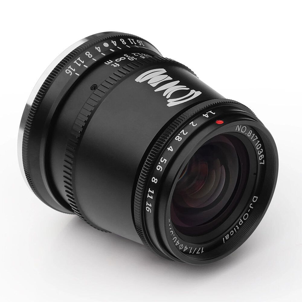 17 mm F1.4 APS-C Mise au point manuelle Macro Focus Objectif de l'appareil photo Objectif grand angle à mise au point fixe à grande ouverture pour SONY E FUJI X Canon M pour Panasonic pour Olympus Macro 4/3, Sony E Mount