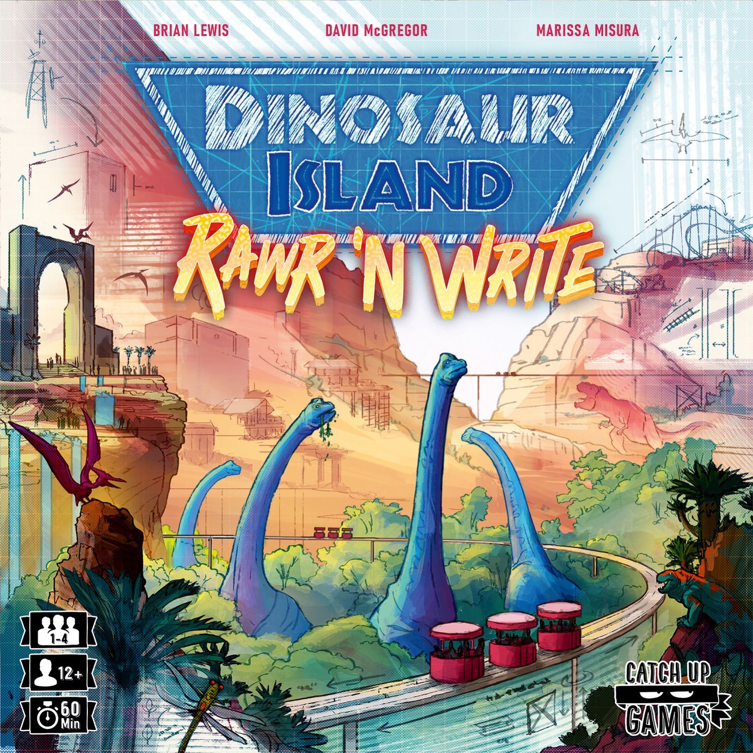 Blackrock Games Dinosaur Island : Rawr'n Write