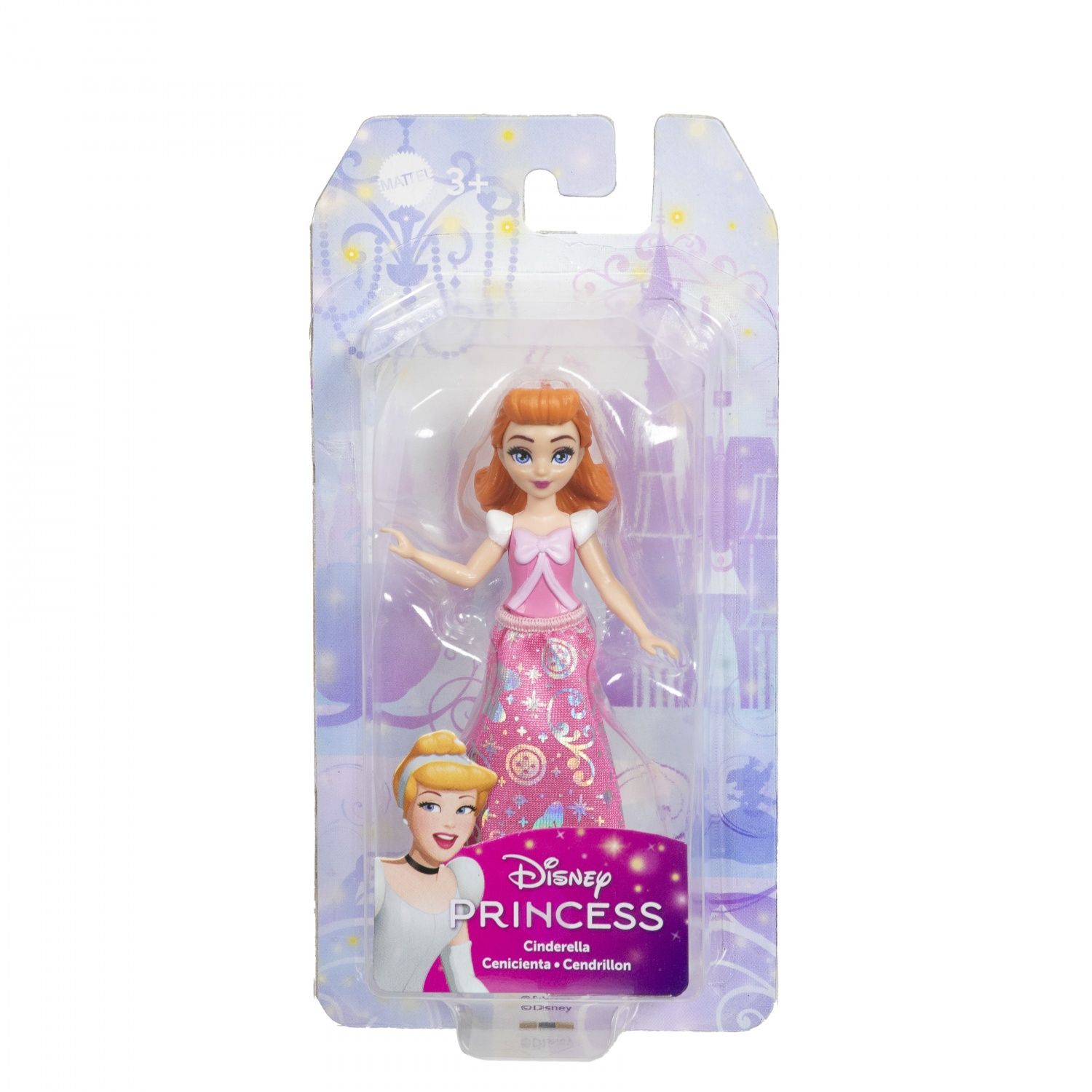 Mini poupée Princesse 9cm Disney Mattel