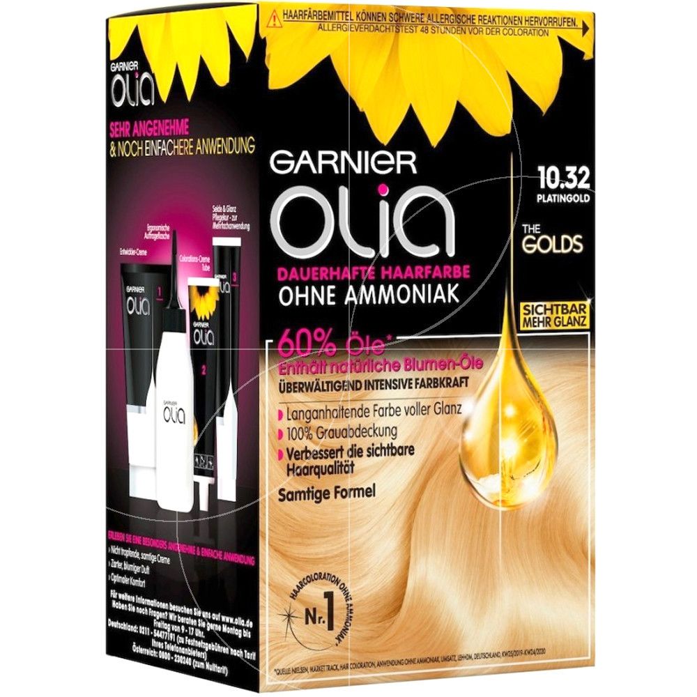 Garnier Coloration Permanente Olia 10.32 Gold - vue 6