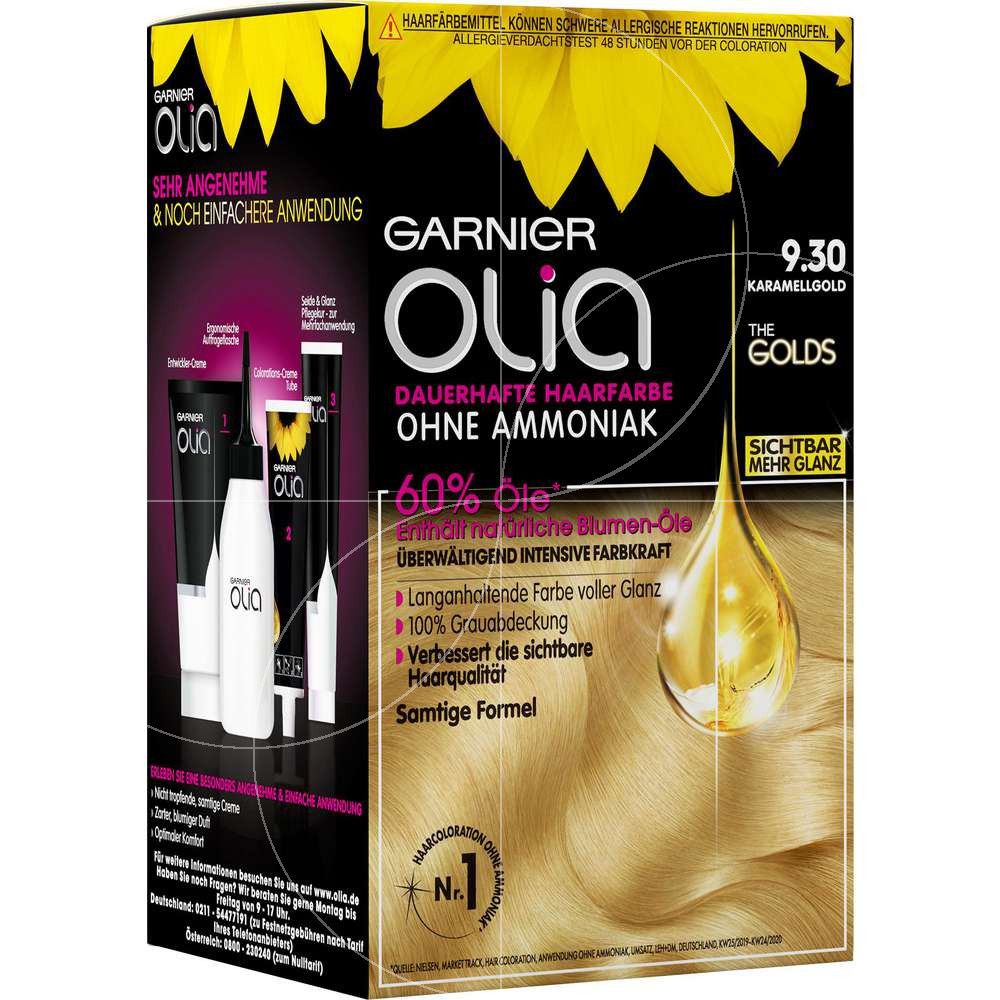 Garnier Coloration Permanente Olia 9.30 Caramel Gold