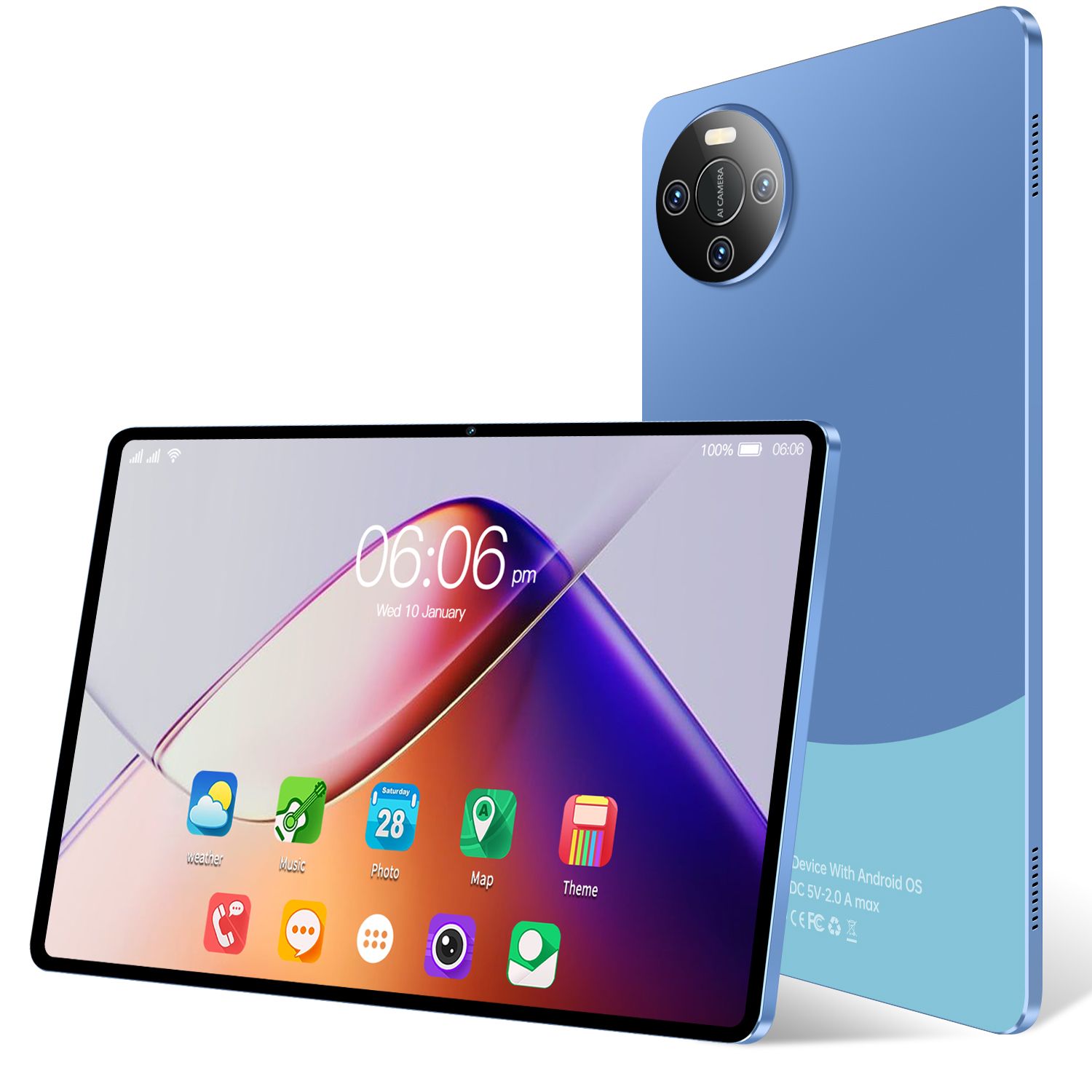 Tablette LOIDIS E60 2024 10.1 pouces Wi Fi + carte SIM - vue 3