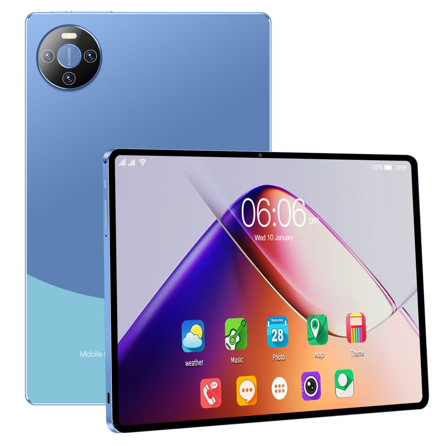 Tablette LOIDIS E60 2024 10.1 pouces Wi Fi + carte SIM - vue 4