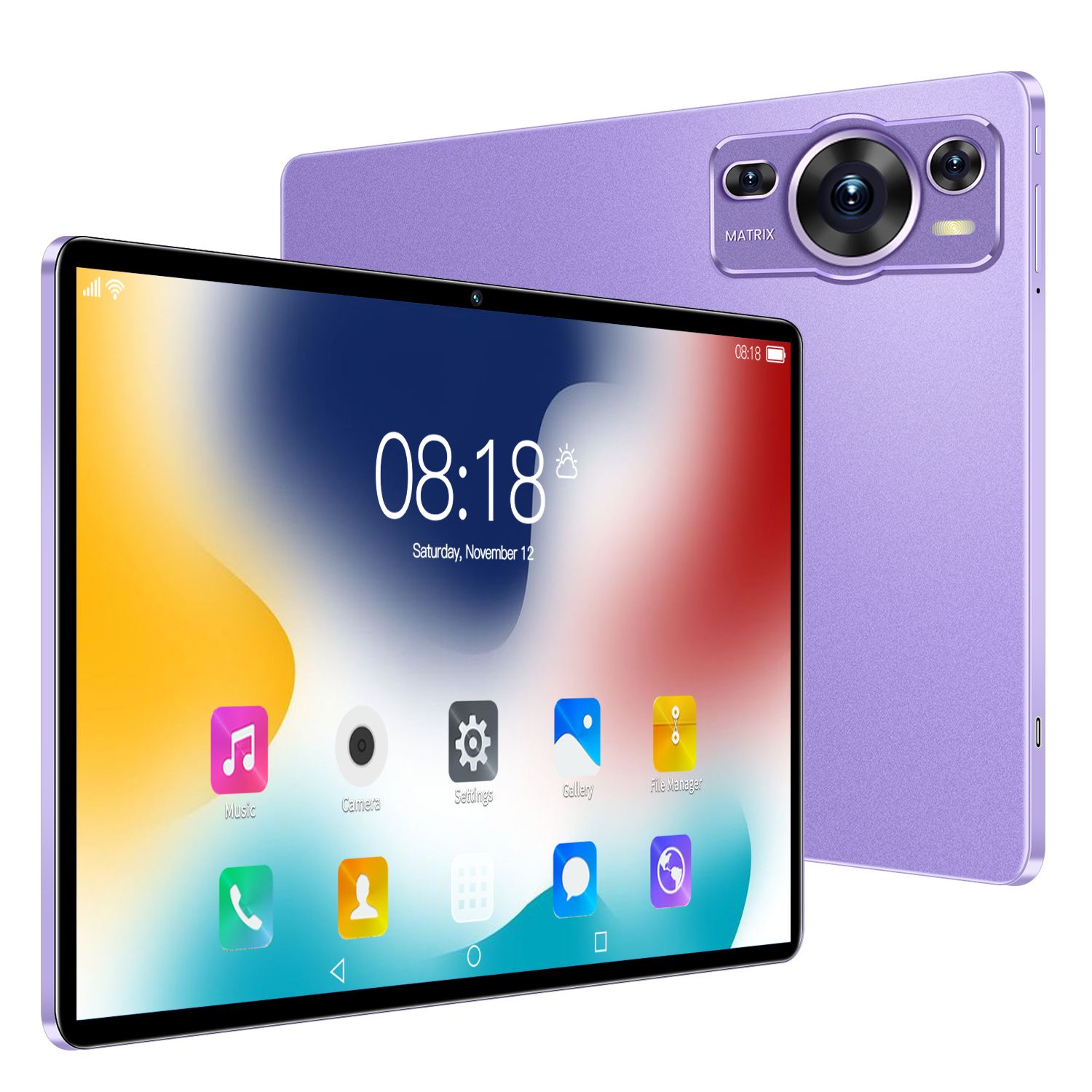 Tablette LOIDIS P60 (2024) 64 Go 10.1 pouces Wi-Fi + carte SIM Violet