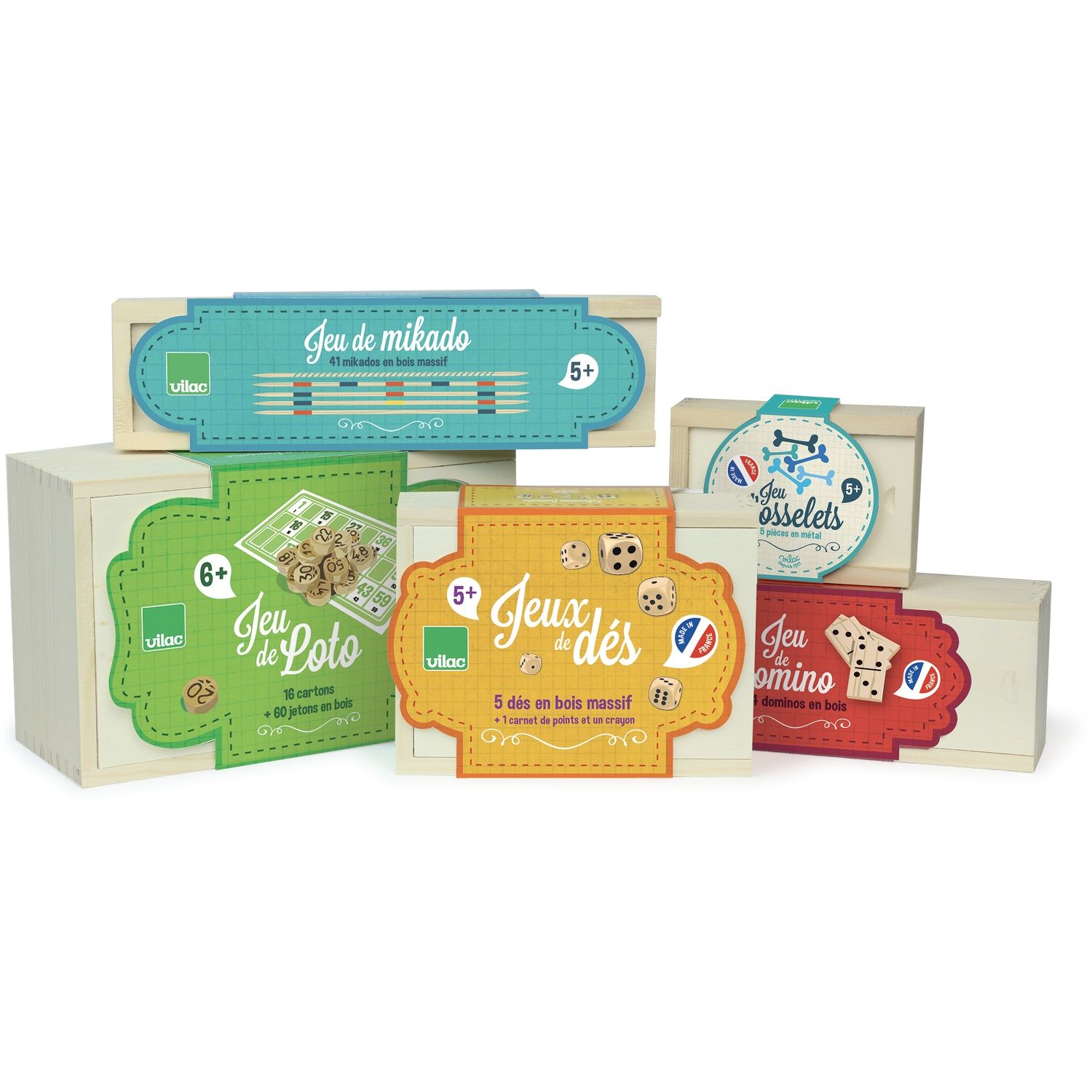 Jeu de Yam' en Bois Jeu de Société Classique pour Toute la Famille Neuf - vue 2