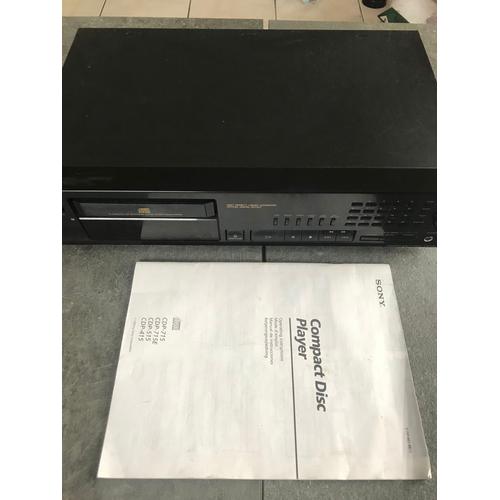 Lecteur Compact Disc Player Sony Cdp-415 Sans Télécommande