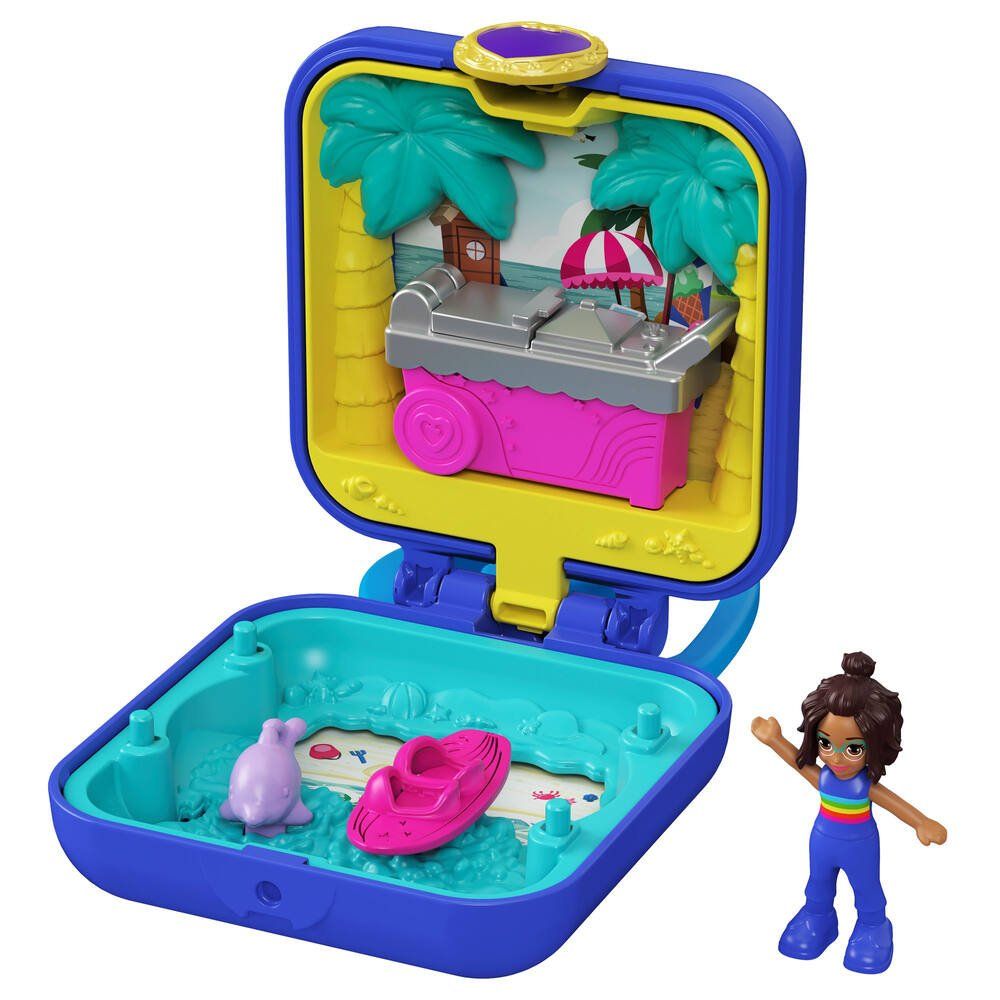 Polly Pocket Mini Coffret Univers Shani À La Plage