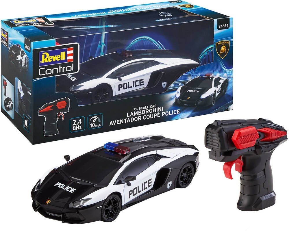 Revell Control Rc Scale Car Lamborghini Aventador Coupé Police