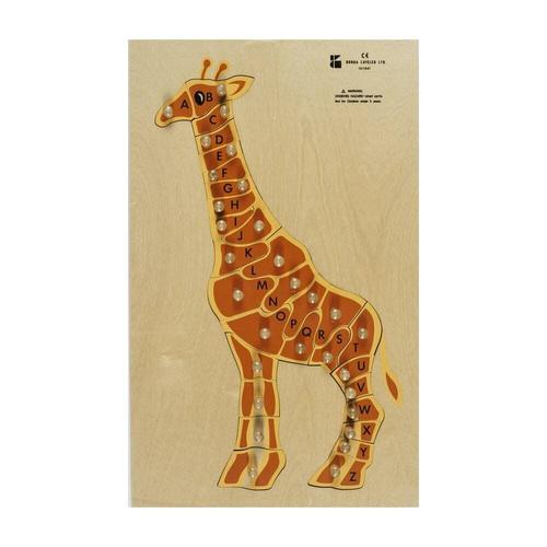 Abc La Girafe En Bois