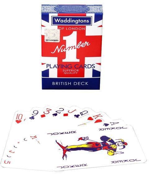 Jeu De 54 Cartes Union Jack