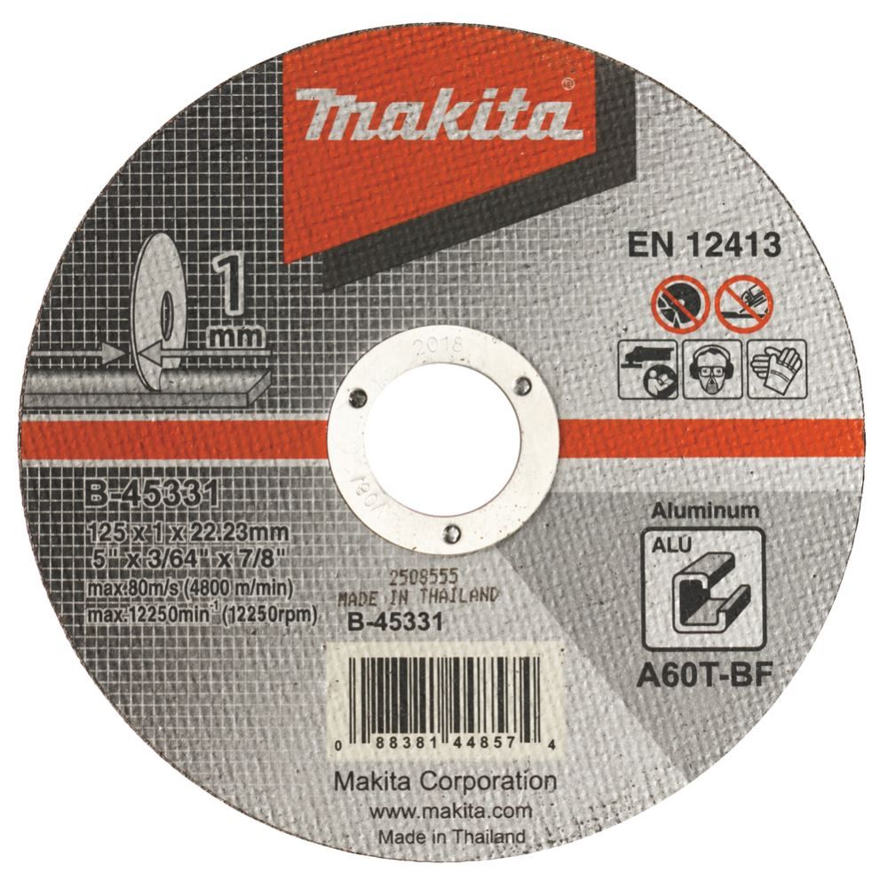 Disque à tronçonner aluminium pour meuleuses MAKITA B 45331 - vue 2