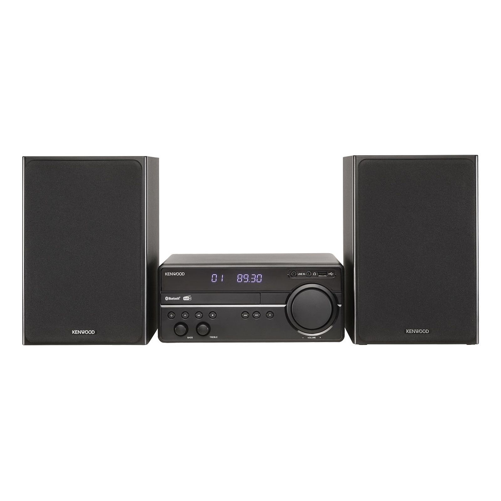 Kenwood 819DAB Micro chaîne CDFMDAB+/MP3 2 x 50 Watts Bluetooth 4.2 AUXUSB