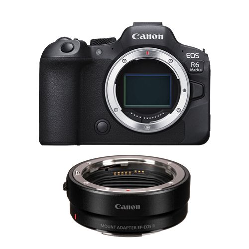 CANON EOS R6 II + adaptateur EF EOS R - vue 2