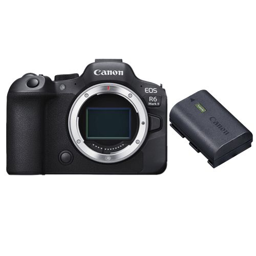 Canon R6 II + batterie LP E6NH - vue 2