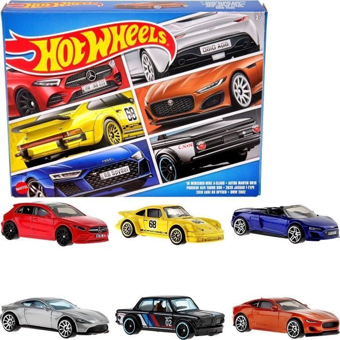 Coffret De Collection Hot Wheels 6 Voitures