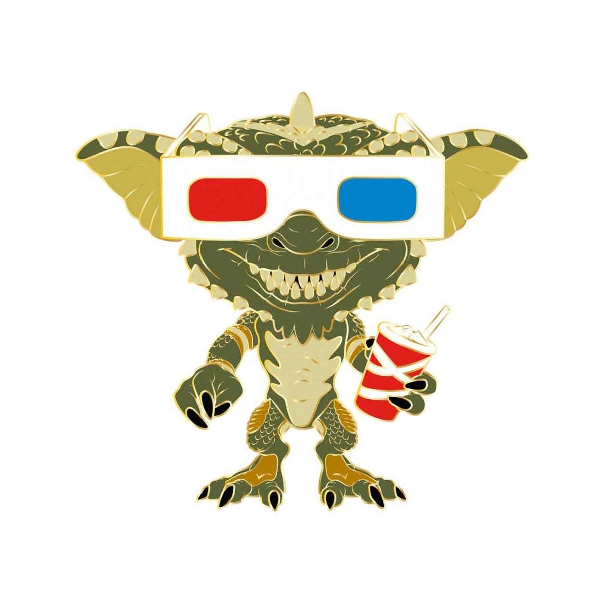 Gremlins Pin Pin' Pop! Émaillé Stripe 10 Cm