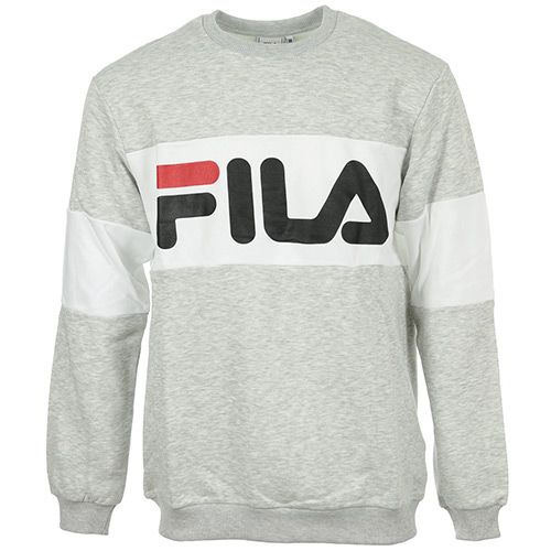 fila straight blocked crew sweat - S