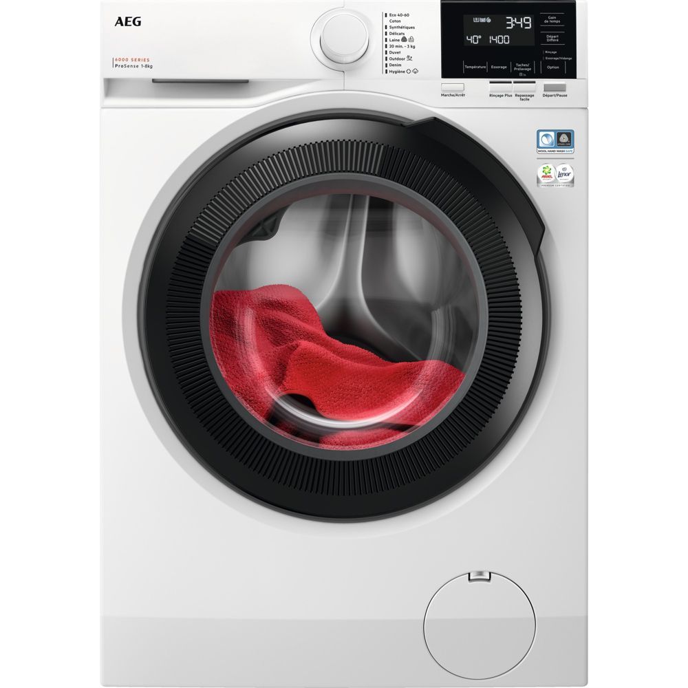 AEG Lave linge frontal LFR61G814O - vue 4