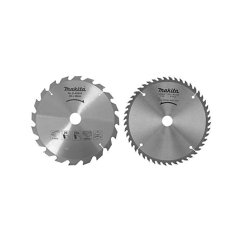 Duo de lames circulaires 230 mm MAKITA D 20068