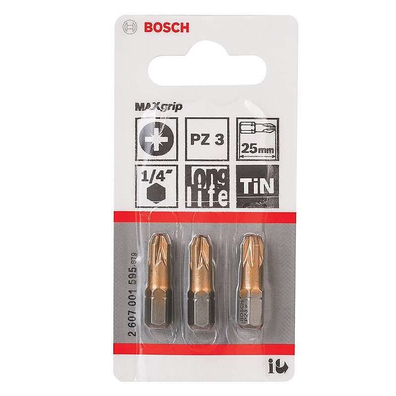 BOSCH Embout vissage PZ 3 25 mm - vue 2
