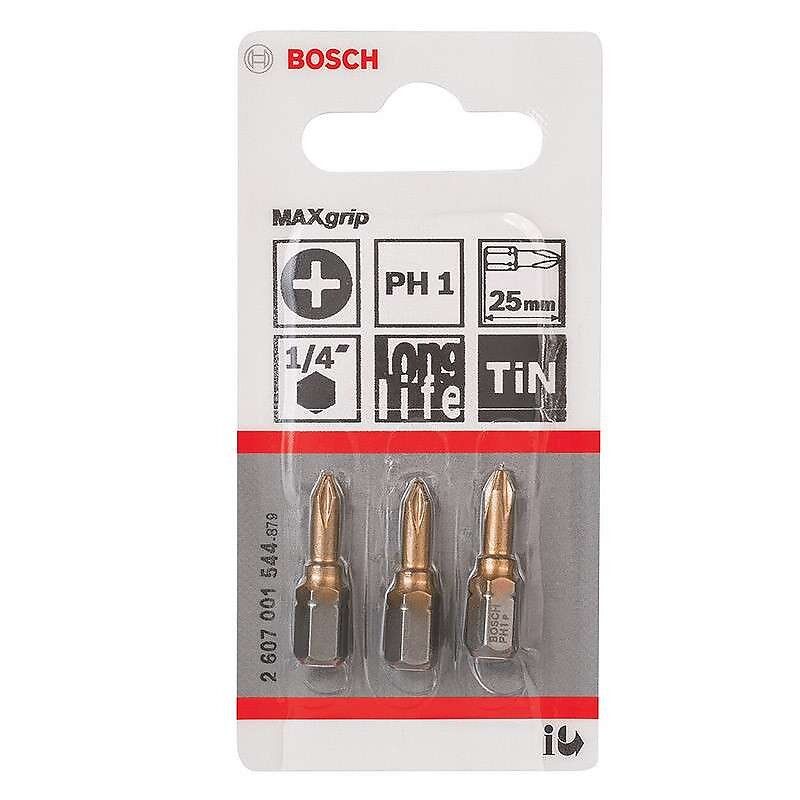Bosch Embouts de vissage Max Grip PH1 - vue 2