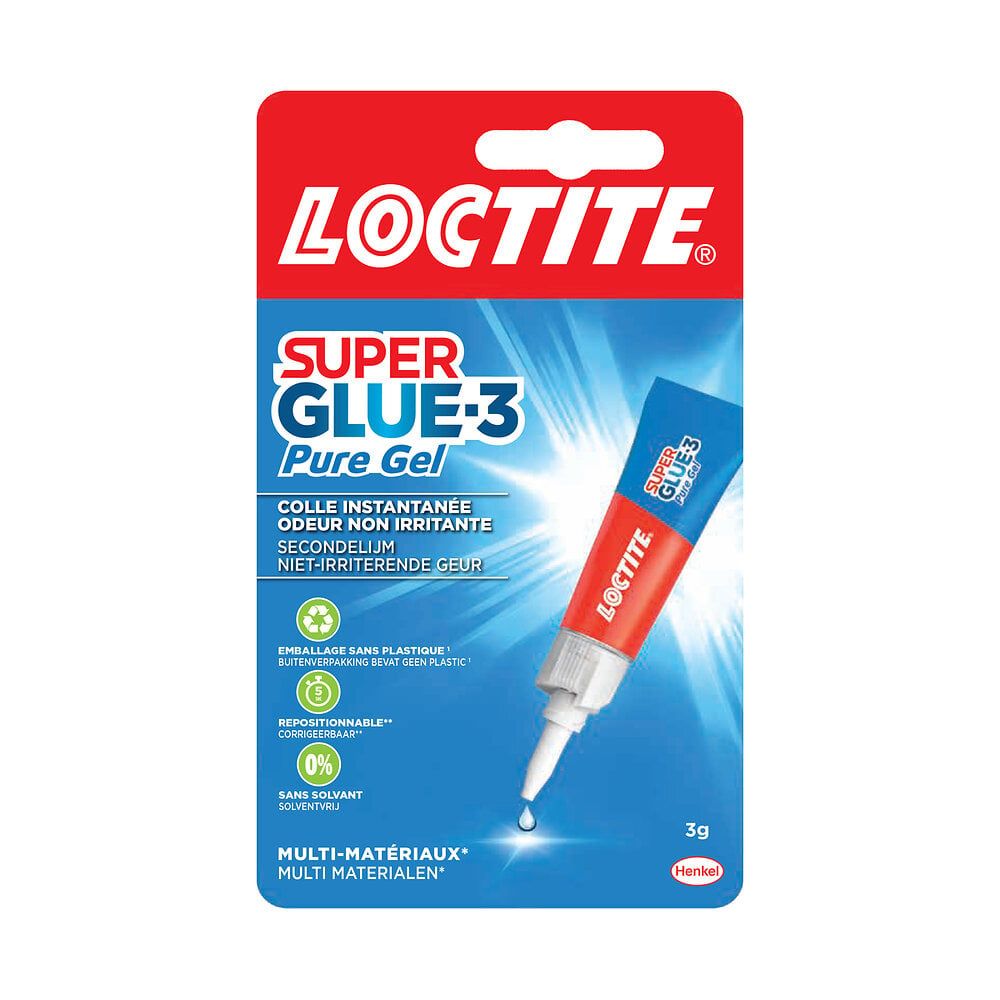Superglue 3 Pure Gel Loctite La Colle De 3g - vue 3