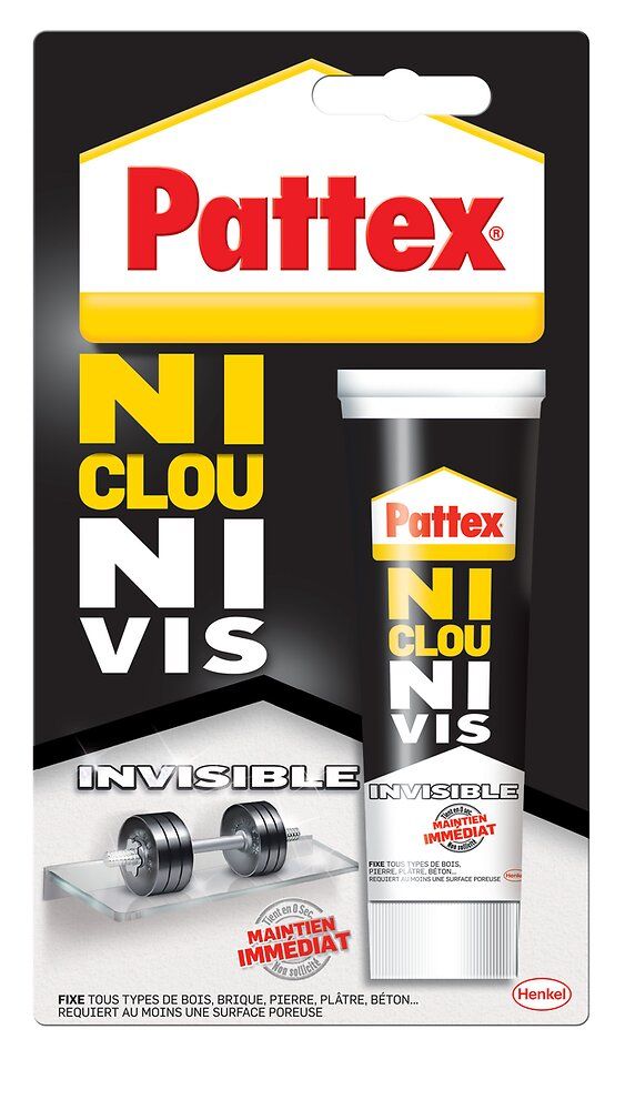 Pattex colle ni clou ni vis invisible 40ml - vue 3
