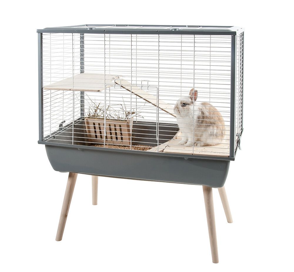 Comparer les prix de Zolux - Cage Neo muky pour grands rongeurs 58 cm Gris