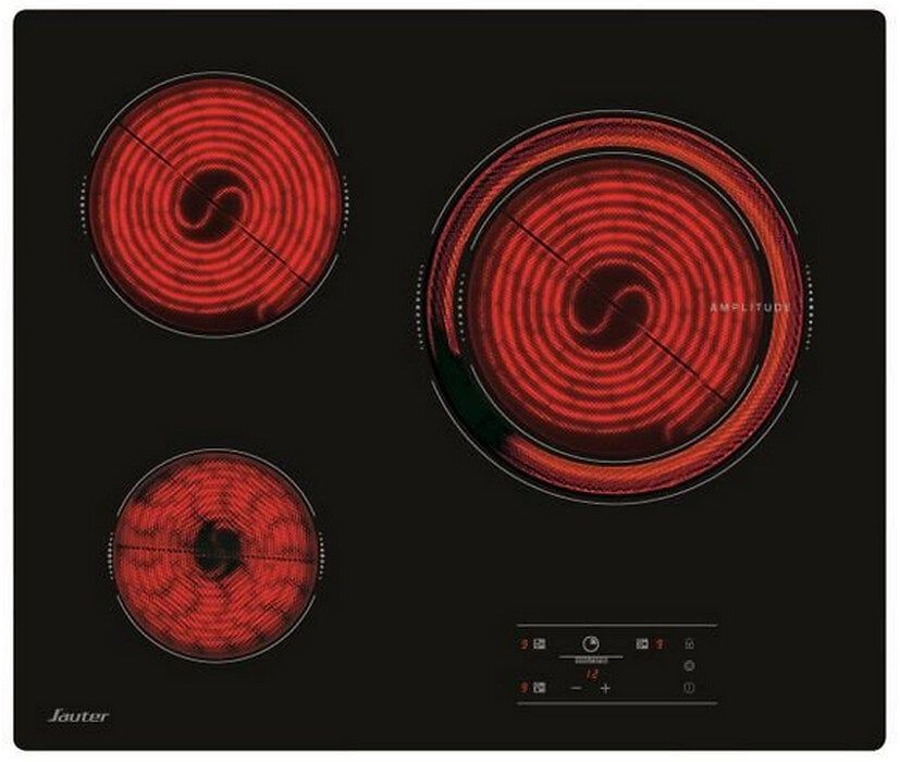 SAUTER Table vitrocéramique 3 foyers SPV4530B - vue 2