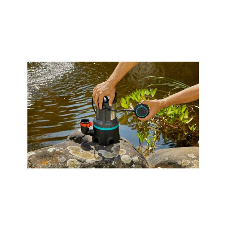 GARDENA Kit anti inondations 9000 avec tuyau de refoulement 10 – – Débit max /h – Extension garantie - vue 7