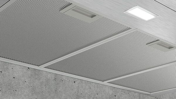 SIEMENS Hotte décorative 90 cm 619 m3h inox LC96BBC50 - vue 3