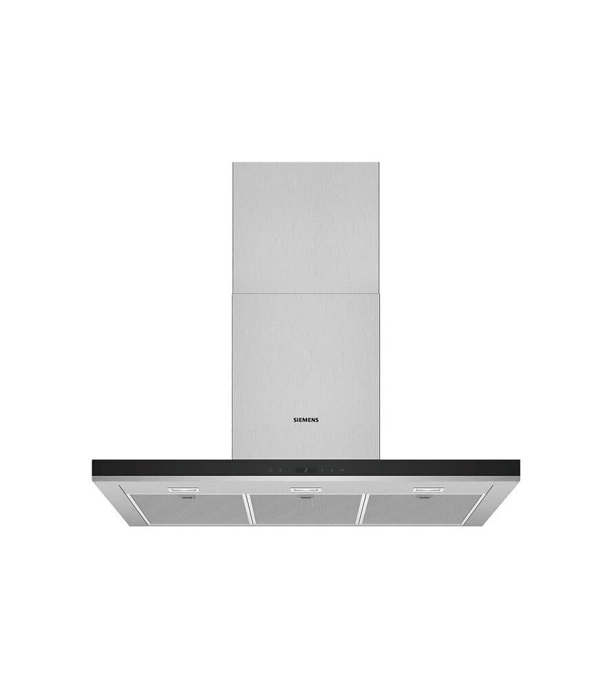 SIEMENS Hotte décorative 90 cm inox et verre 718 m3h LC97BHP50 - vue 6