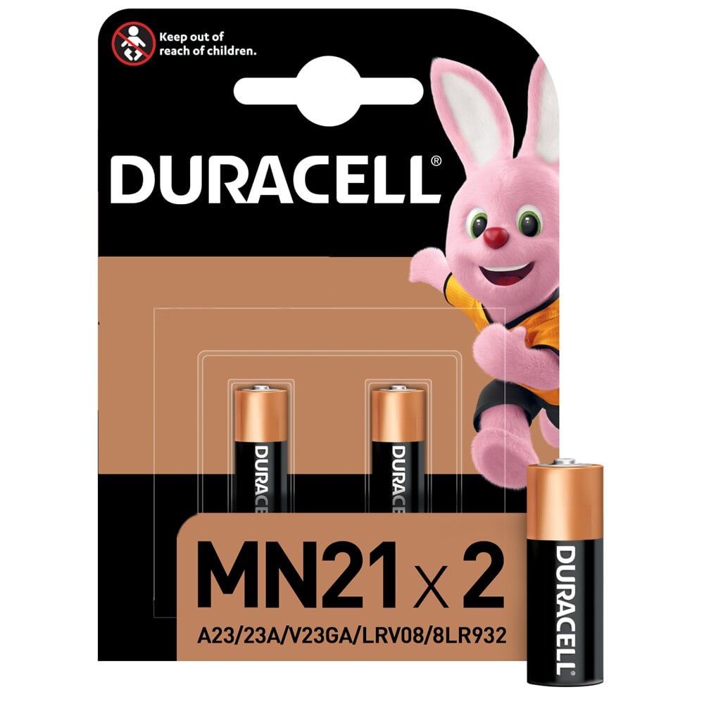Duracell pack de 2 piles alcaline 12v mn21 - vue 5