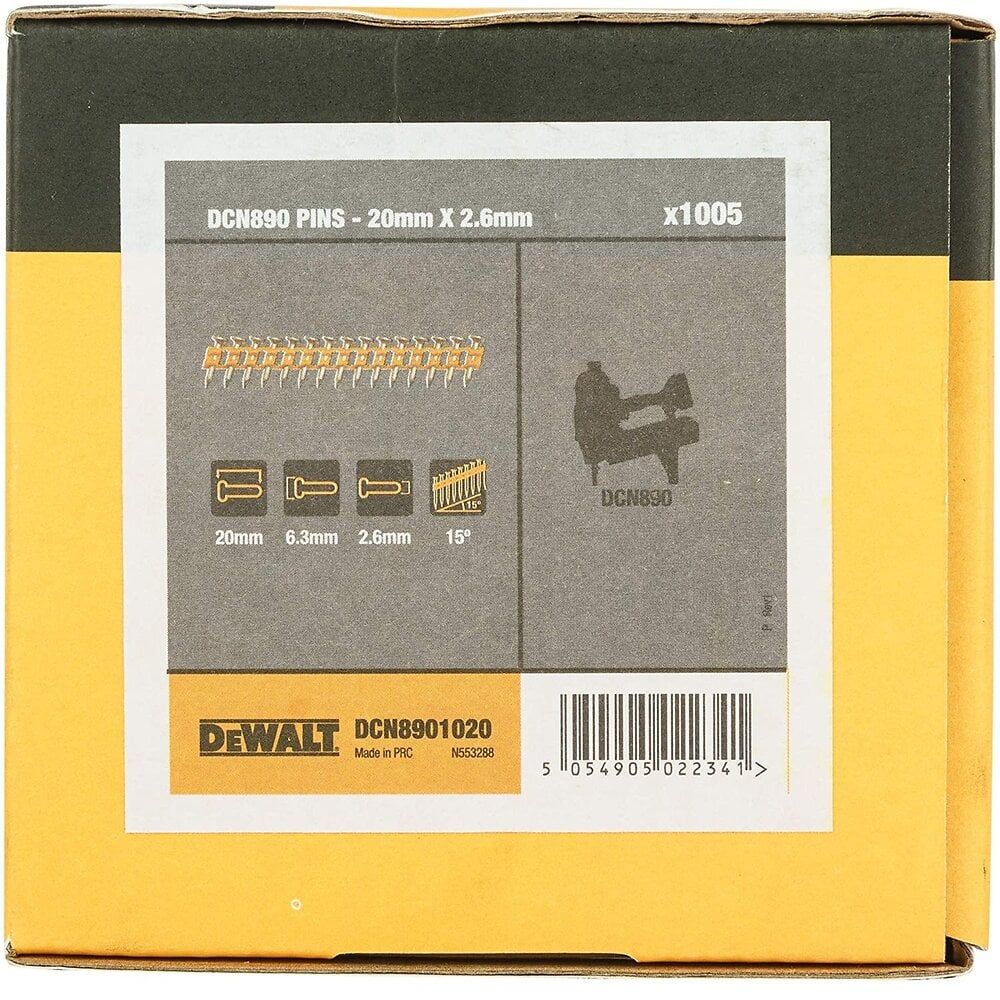 DEWALT Boîte de 1005 pointes béton DCN8901020 - vue 2