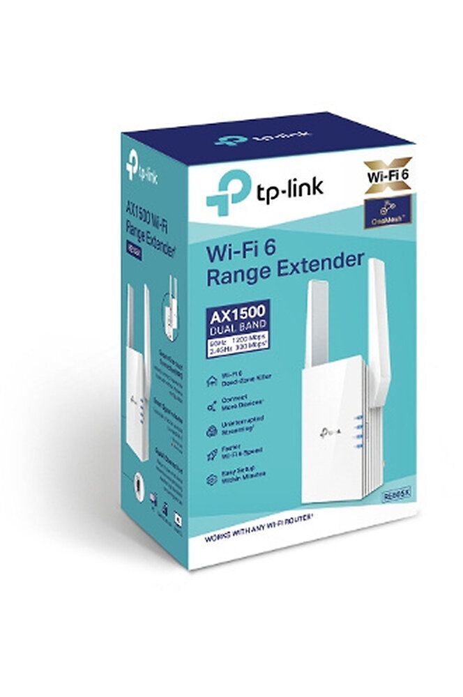 Répéteur Tp Link WiFi 6 AX1500 RE505X - vue 6