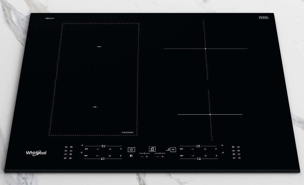 WHIRLPOOL table induction 65 CM 4 foyers WLB4265BFIXL - vue 5