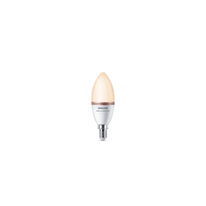 Ampoule Led Bougie Connectée Philips - Wiz - Eyecomfort - Dimmable - 4,9w - 470 Lumens - E14 - 93207